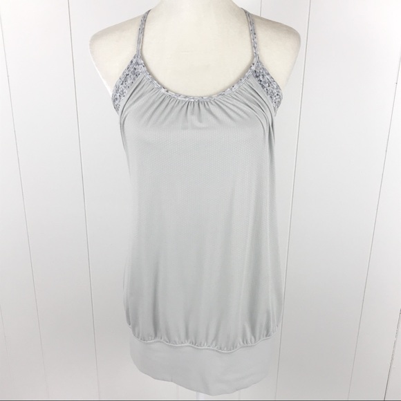 Lululemon No Limits tank silver spoon 6 gray - Picture 4 of 8